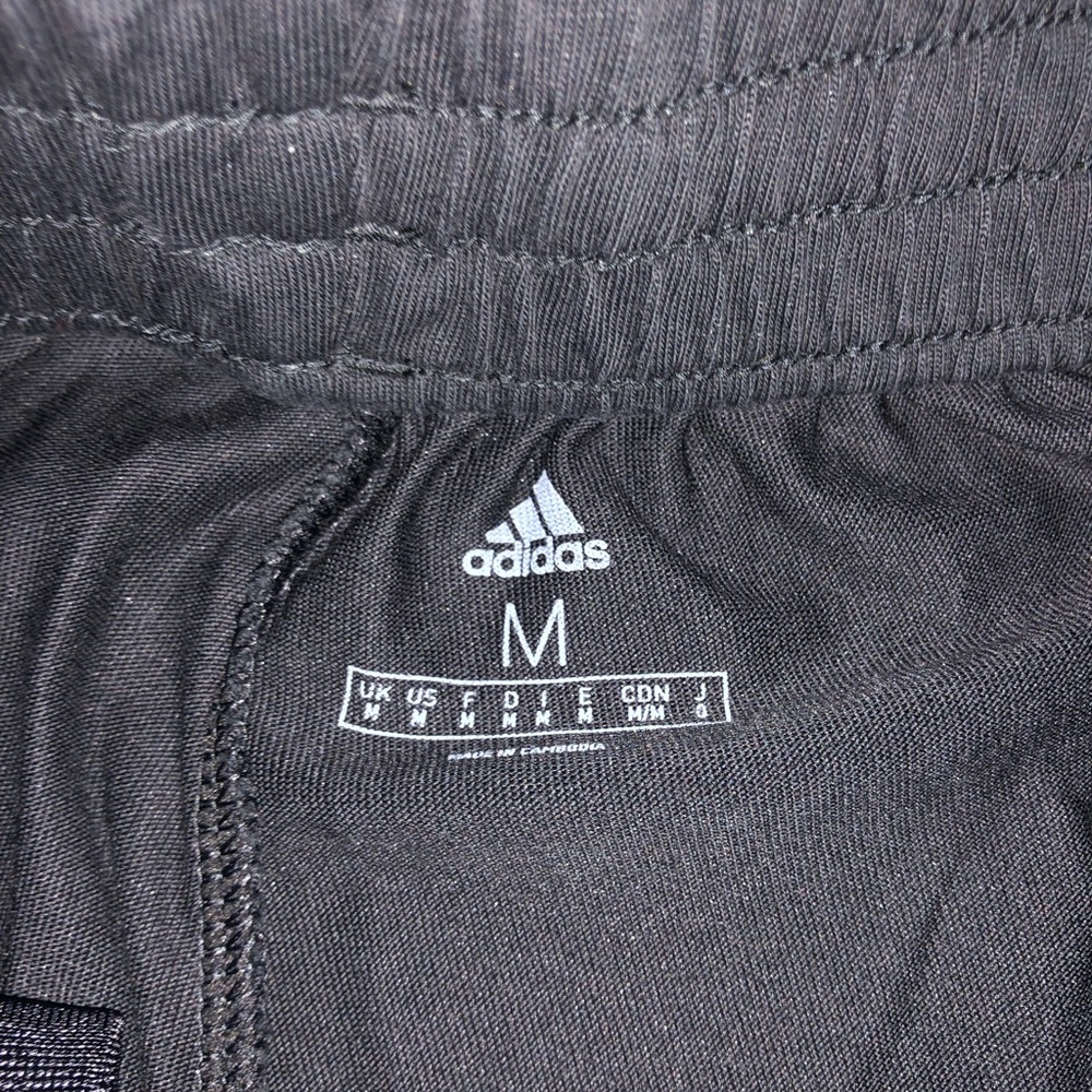 Men’s adidas medium red white and blue joggers - Picture 2 of 2